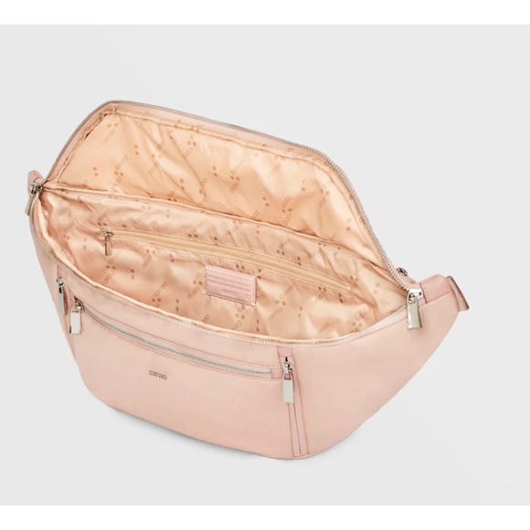 NEW CARAA FREE PEOPLE BLUSH LARGE CROSSBODY SLING BAG - Picture 6 of 7